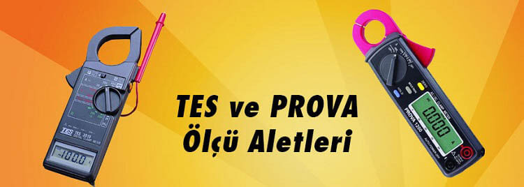 TES VE PROVA OLCU ALETLERİ